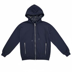 Armani Exchange Dark Blue Hooded Jacket